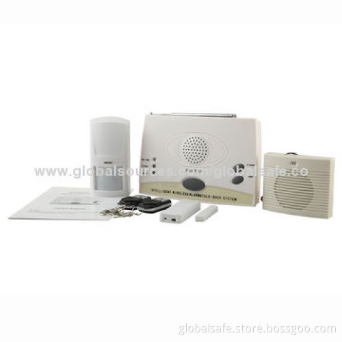 Wireless signal booster with alarm systems